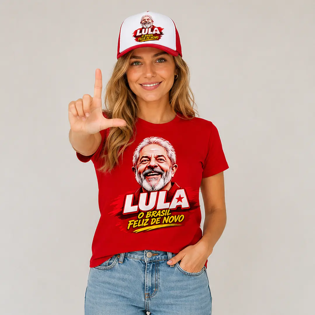 Kit Digital Lula O Brasil Feliz de Novo Arquivos Png e Pdf  2