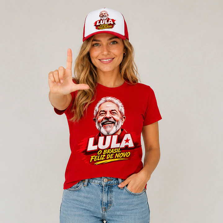Kit Digital Lula O Brasil Feliz de Novo Arquivos Png e Pdf  2