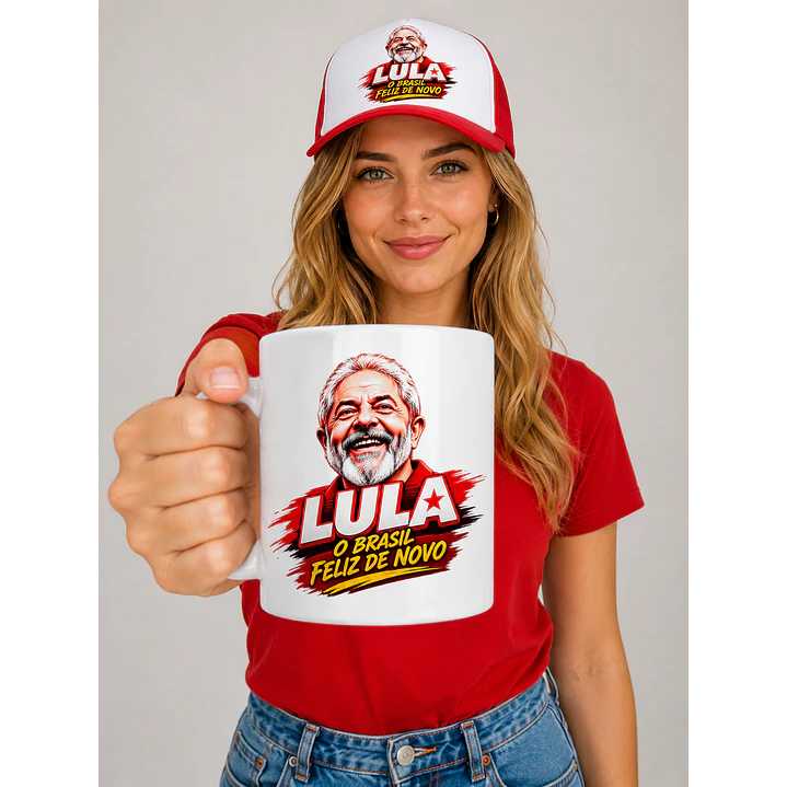 Kit Digital Lula O Brasil Feliz de Novo Arquivos Png e Pdf  5