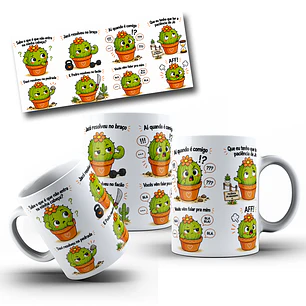 Artes para Caneca Sabe o que é que não entra na minha cabeça?, Jacó resolveu no braço, Aí quando é comigo - Catco Arquivo em Jpg