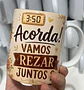 2 Artes para Caneca Frei em Orações Acorda Vamos rezar junto Arquivo em Png - Thumbnail 3