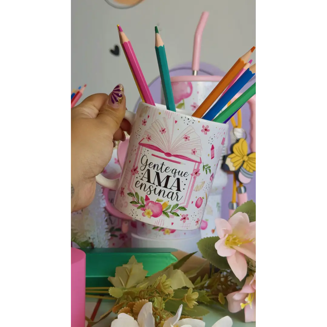 Arte para Caneca,Copo e Azulejo Dia dos Professores Arquivo Editável  1