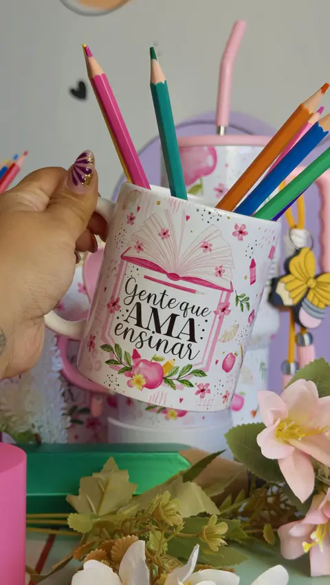 Arte para Caneca,Copo e Azulejo Dia dos Professores Arquivo Editável 