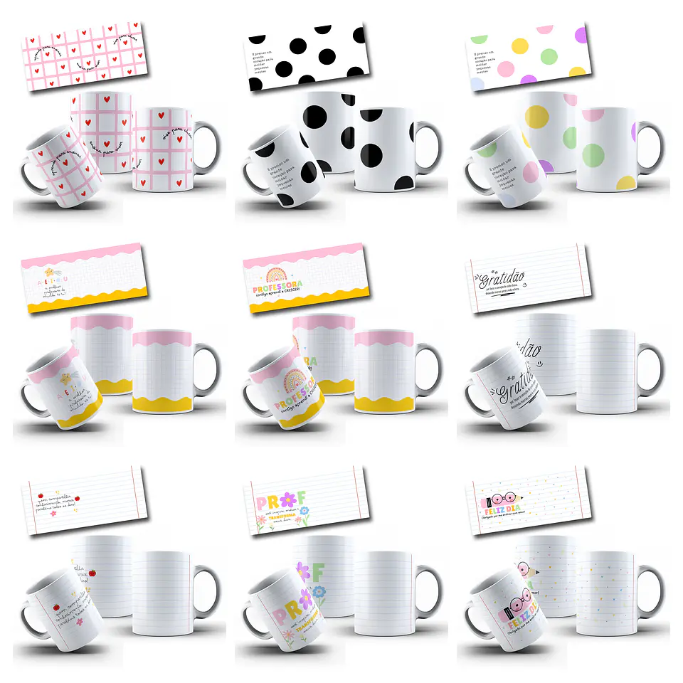 27 Artes para Caneca e Ecobag Nescessaire Dia Dos Professors Arquivo em Jpg 4