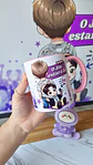 Arte para Caneca Bts JIn e Namjoon Se um dia a vida te der as costas, não fique triste... O Jin estará lá Arquivo Png - Thumbnail 2