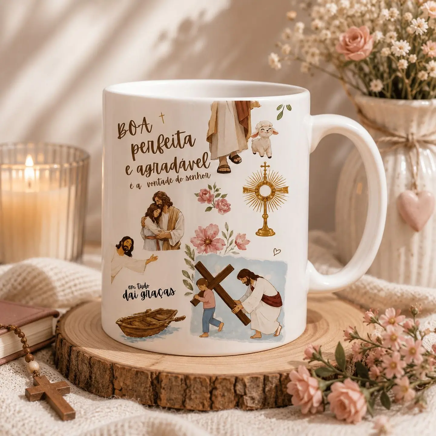 5 Artes para Caneca Querido Jesus em Canva 3