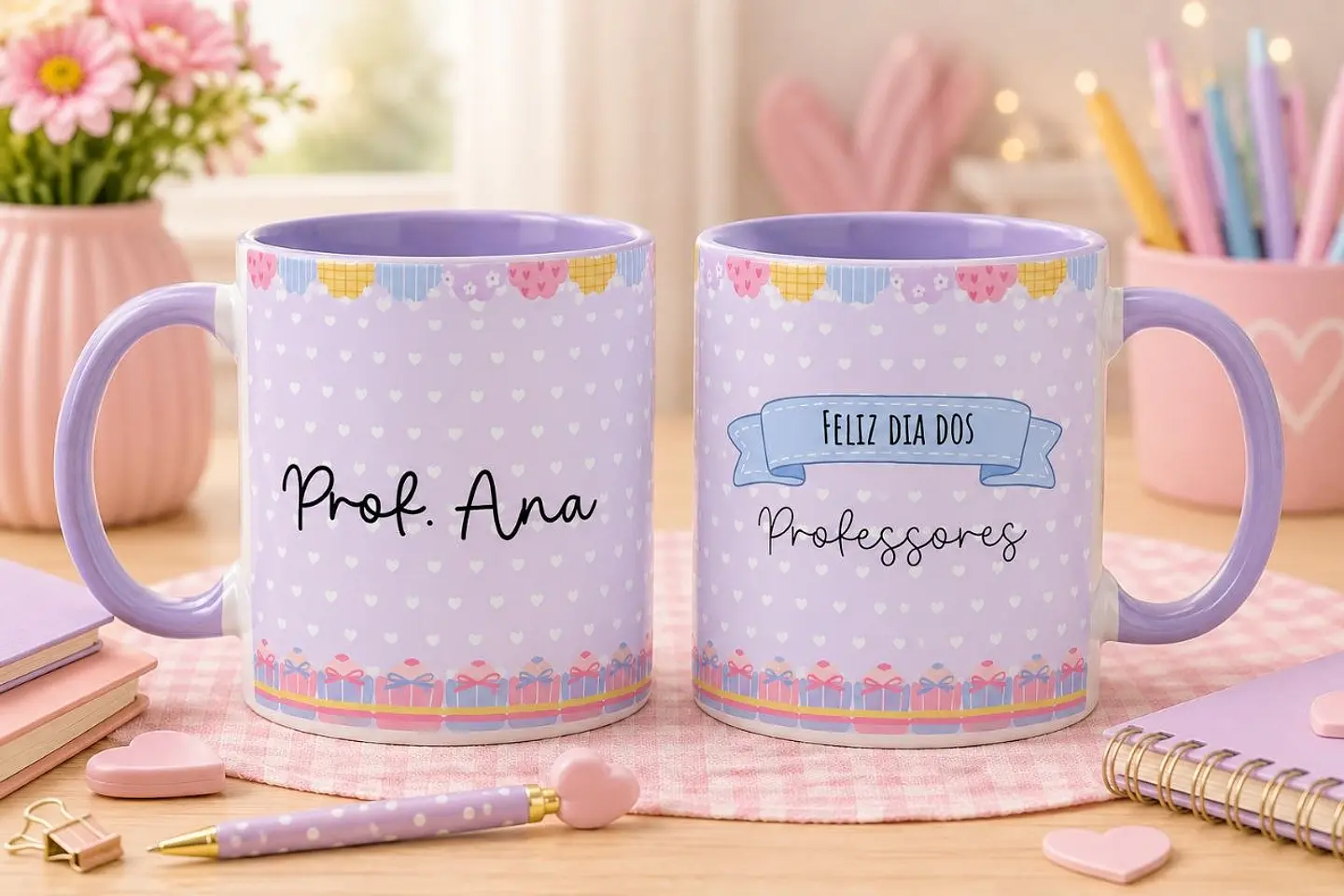 9 Artes para Caneca Dia Dos Professores Arquivo em Canva  3