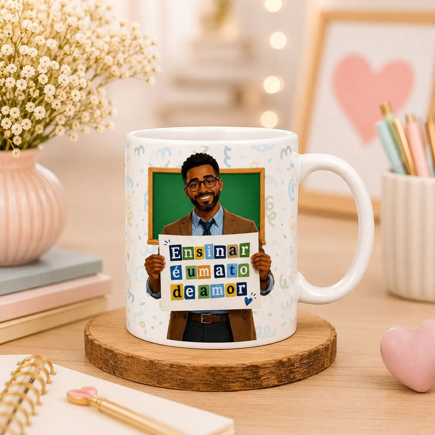 16 Artes para Caneca Dia Dos Professores Arquivo em Canva 5