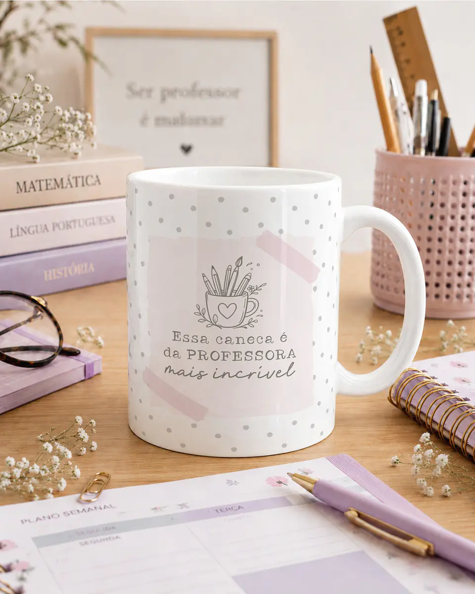 20 Artes para Caneca Dia dos Professores Arquivo Editável 9