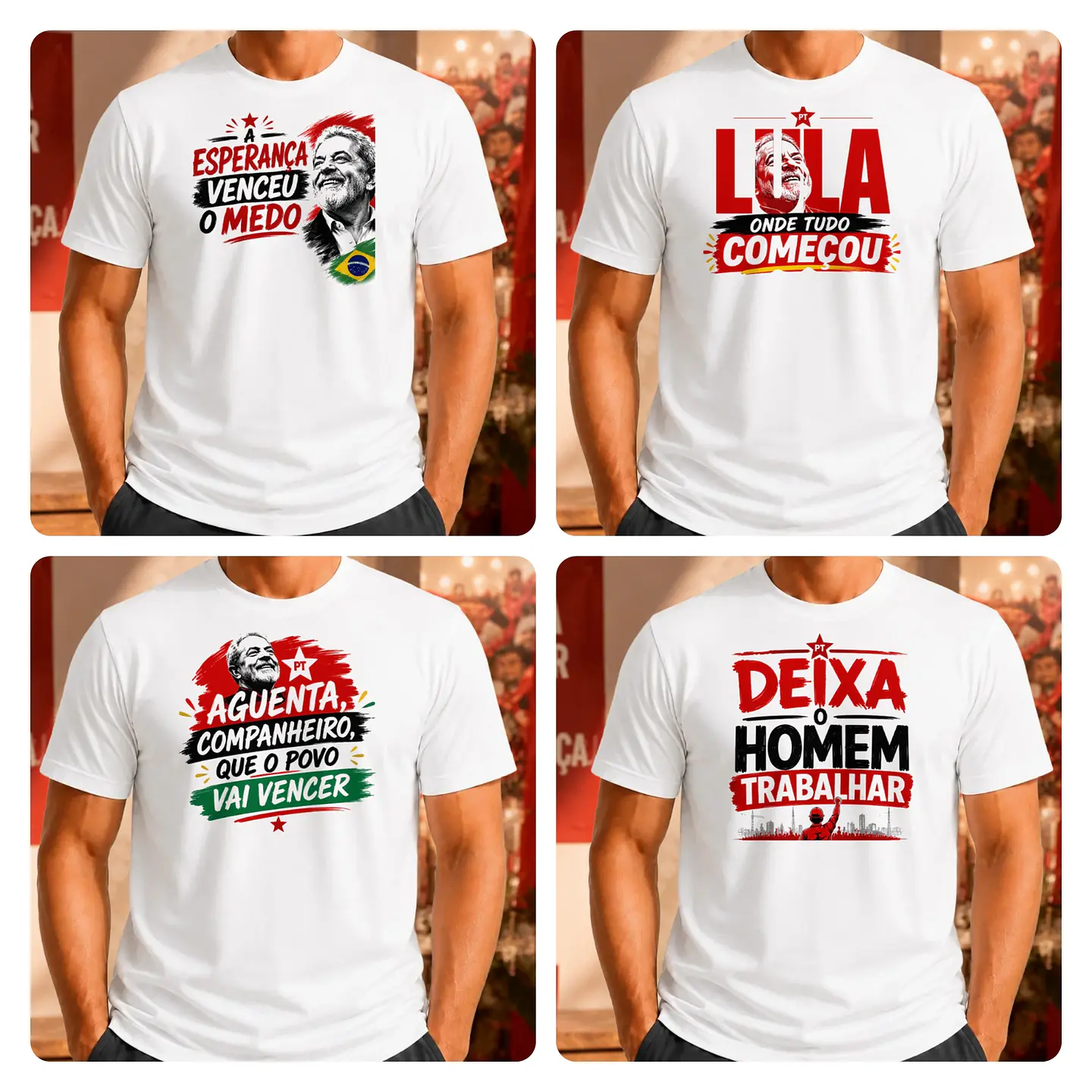 20 Artes para Caneca e Camisa Lula PT e Flávio Bolsonaro PL Politica Arquivo em Jpg 2