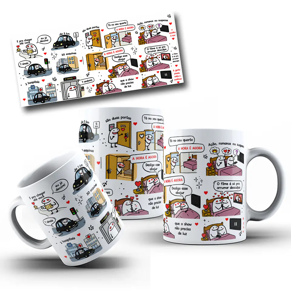 Arte para Caneca E pra chegar até você, eu já decorei, São 5 km, 7 sinais - Musica 5km Henrrique e Juliano Arquivo em Jpg  1
