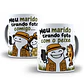 Arte para Caneca Meu marido tirando foto comigo meu marido tirando foto com o peixe, gato, cachorro e cavalo Arquivo em Jpg  - thumbnail 2