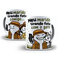 Arte para Caneca Meu marido tirando foto comigo meu marido tirando foto com o peixe, gato, cachorro e cavalo Arquivo em Jpg  - thumbnail 4