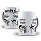 Arte para Caneca Amar é  E quando eu estiver triste Simplesmente me abrace - Musica Skank Sutilmente Arquivo em Jpg  - Thumbnail 1