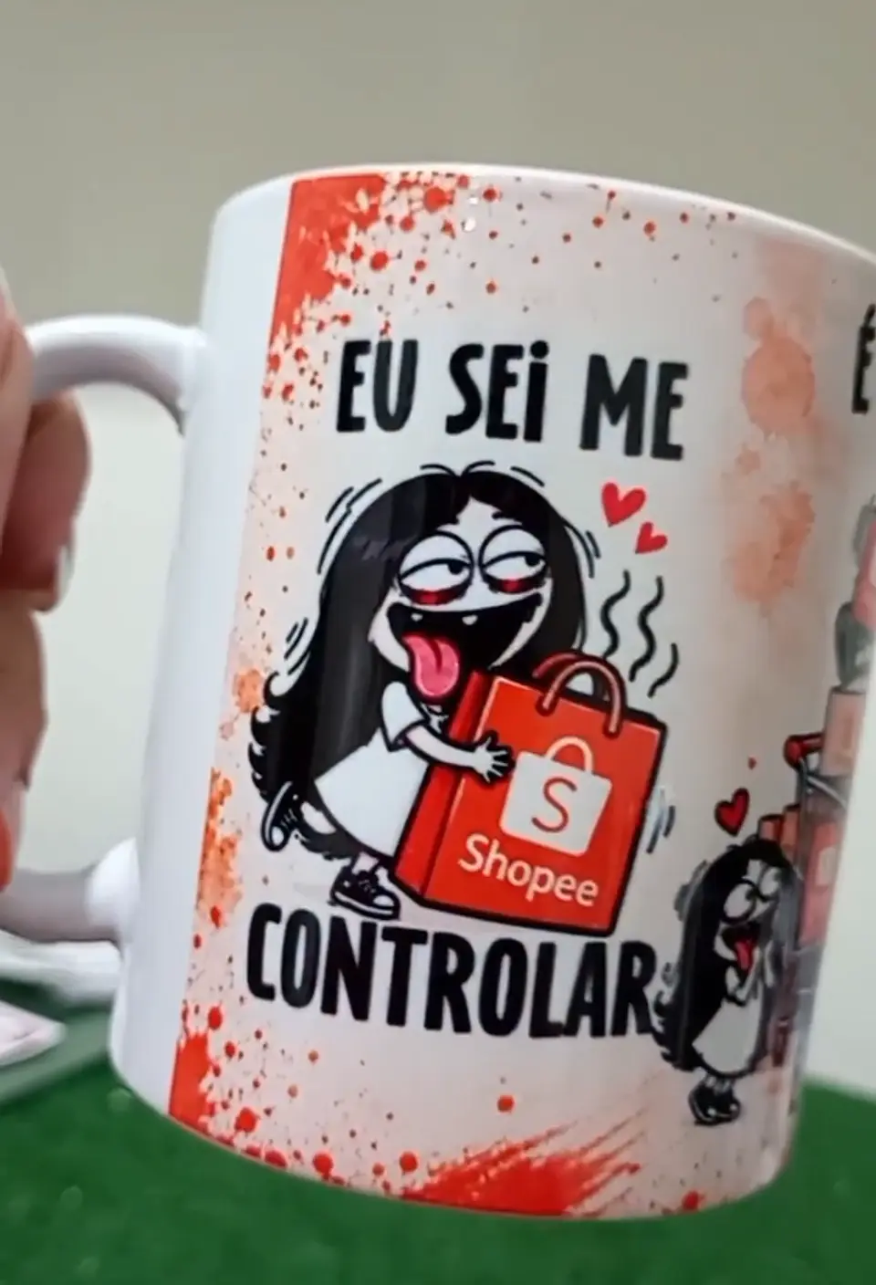 7 Artes para Caneca Eu sei me Controlar Lojas Arquivo em Png 1