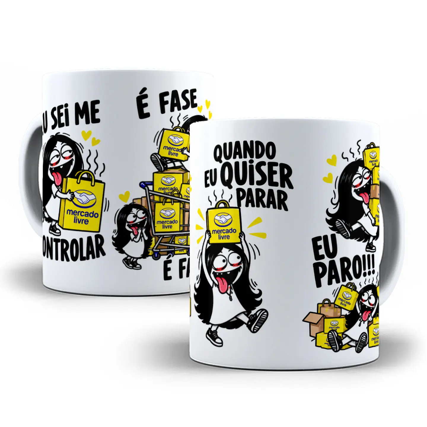 7 Artes para Caneca Eu sei me Controlar Lojas Arquivo em Png 8