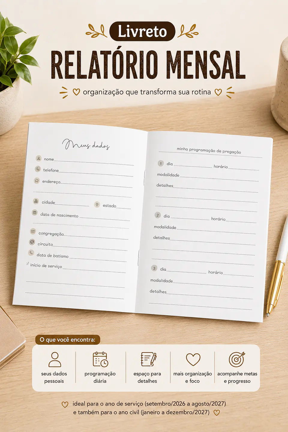 Arquivo Encadernação Livreto Relatório Mensal Arquivo em Pdf 5