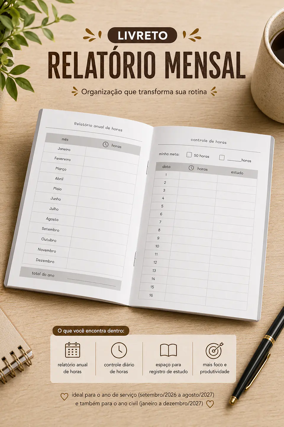 Arquivo Encadernação Livreto Relatório Mensal Arquivo em Pdf 6