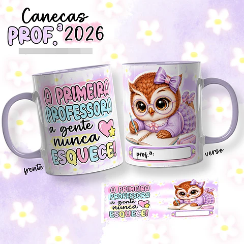 6 Artes para Caneca Dia dos Professores Arquivo em Png