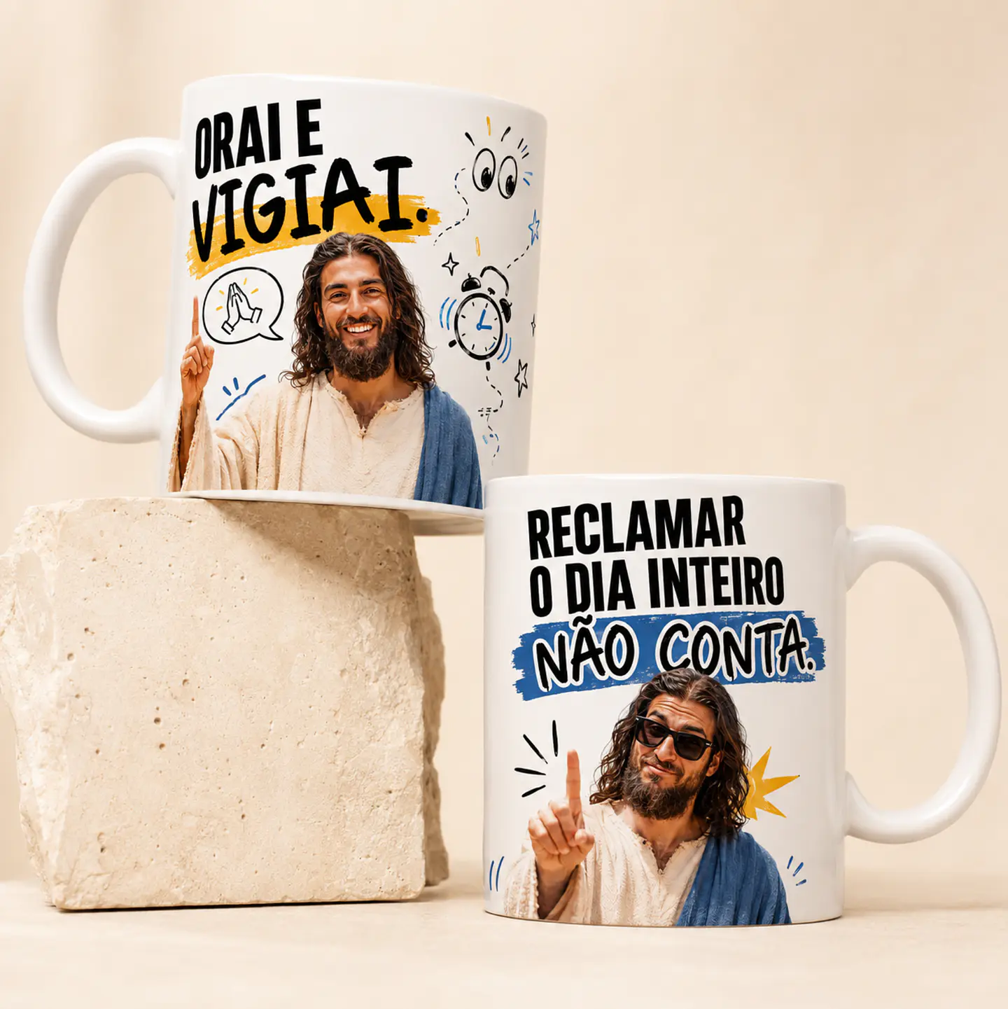 6 Artes para Caneca Jesus Arquivo em Jpg 2