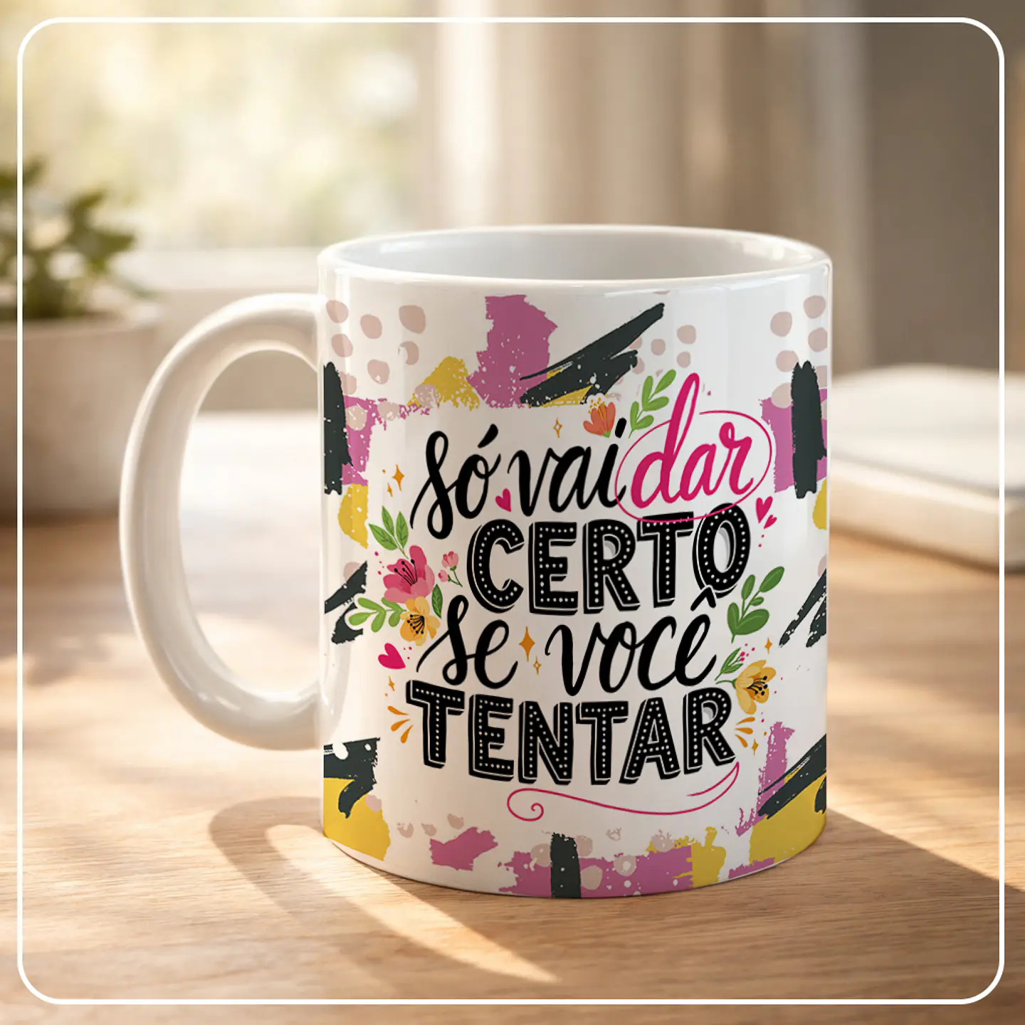 7 Artes para Caneca Frases Motivacional Arquivo em Jpg 4