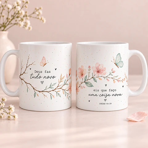 10 Artes para Caneca Versiculos Minimalistas Arquivo em Jpg