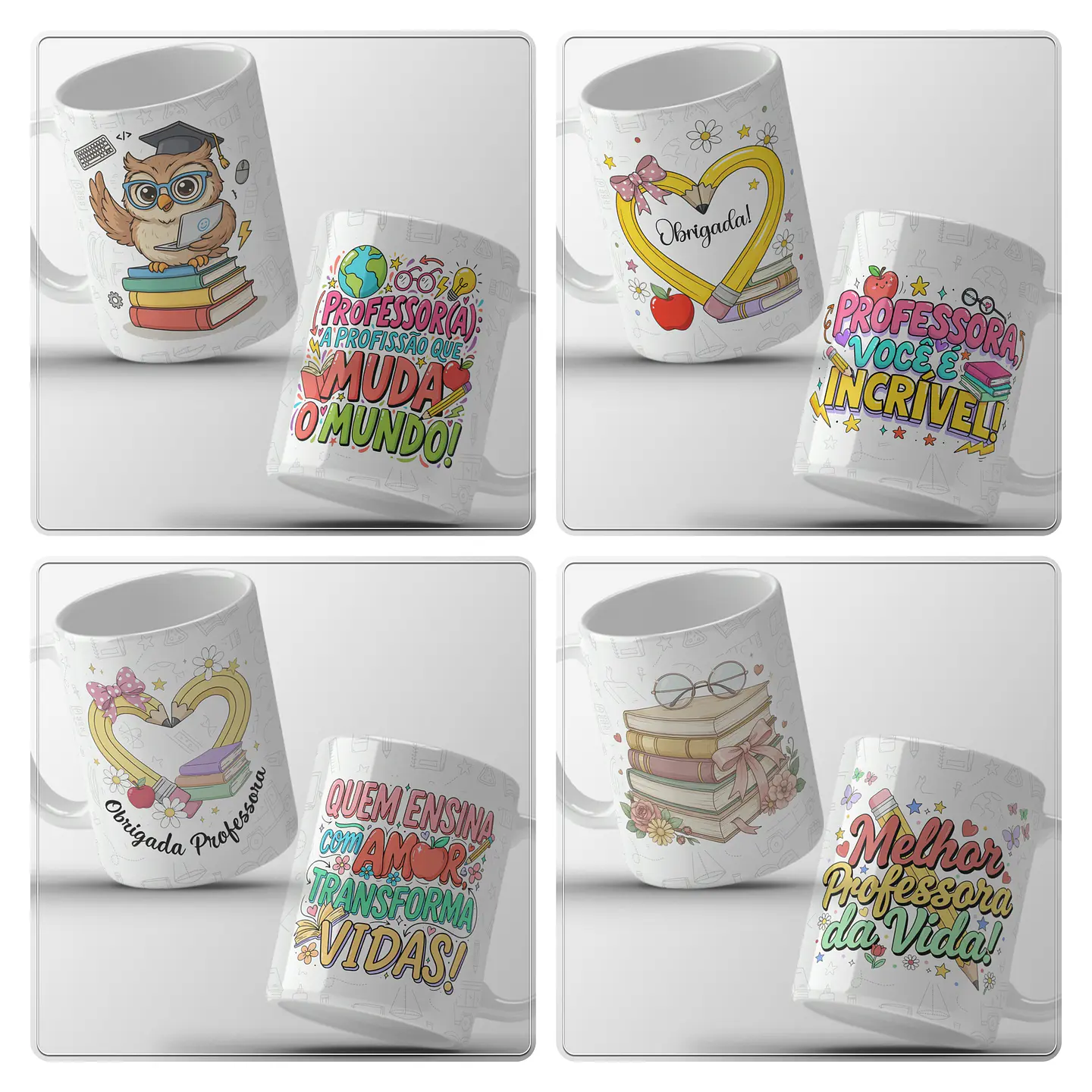 13 Artes para Caneca Dia dos Professores Arquivo em Jpg  1