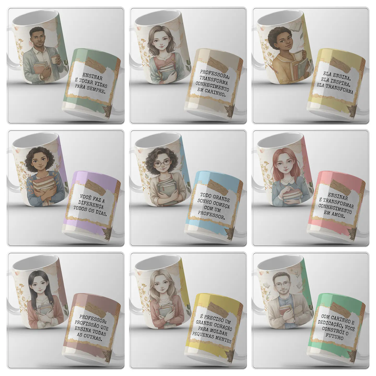 54 Artes para Caneca Dia dos Professores Arquivos em Png  4