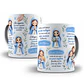 Arte para Caneca Ela segurou a sua mão quando estava sozinho - Santinhas Arquivo em Png - Thumbnail 1