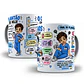 Artes para Caneca Caos Plantão Médico em Png  - Thumbnail 2