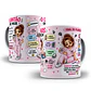 Artes para Caneca Caos Plantão Médico em Png  - Thumbnail 1