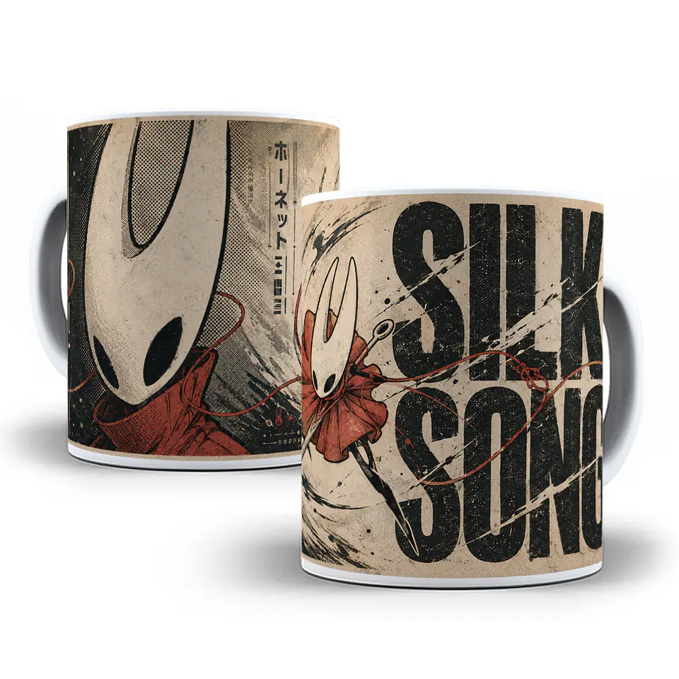 9 Artes para Caneca SilkSong Arquivo em Png 3