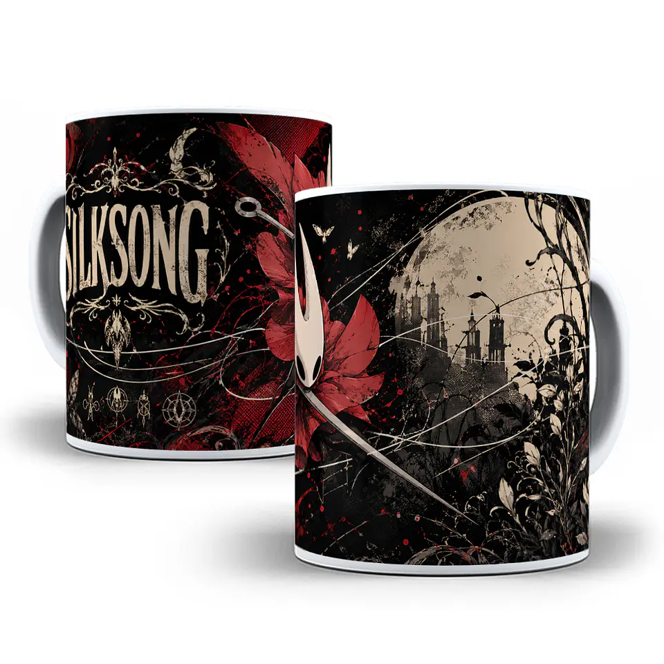 9 Artes para Caneca SilkSong Arquivo em Png 8