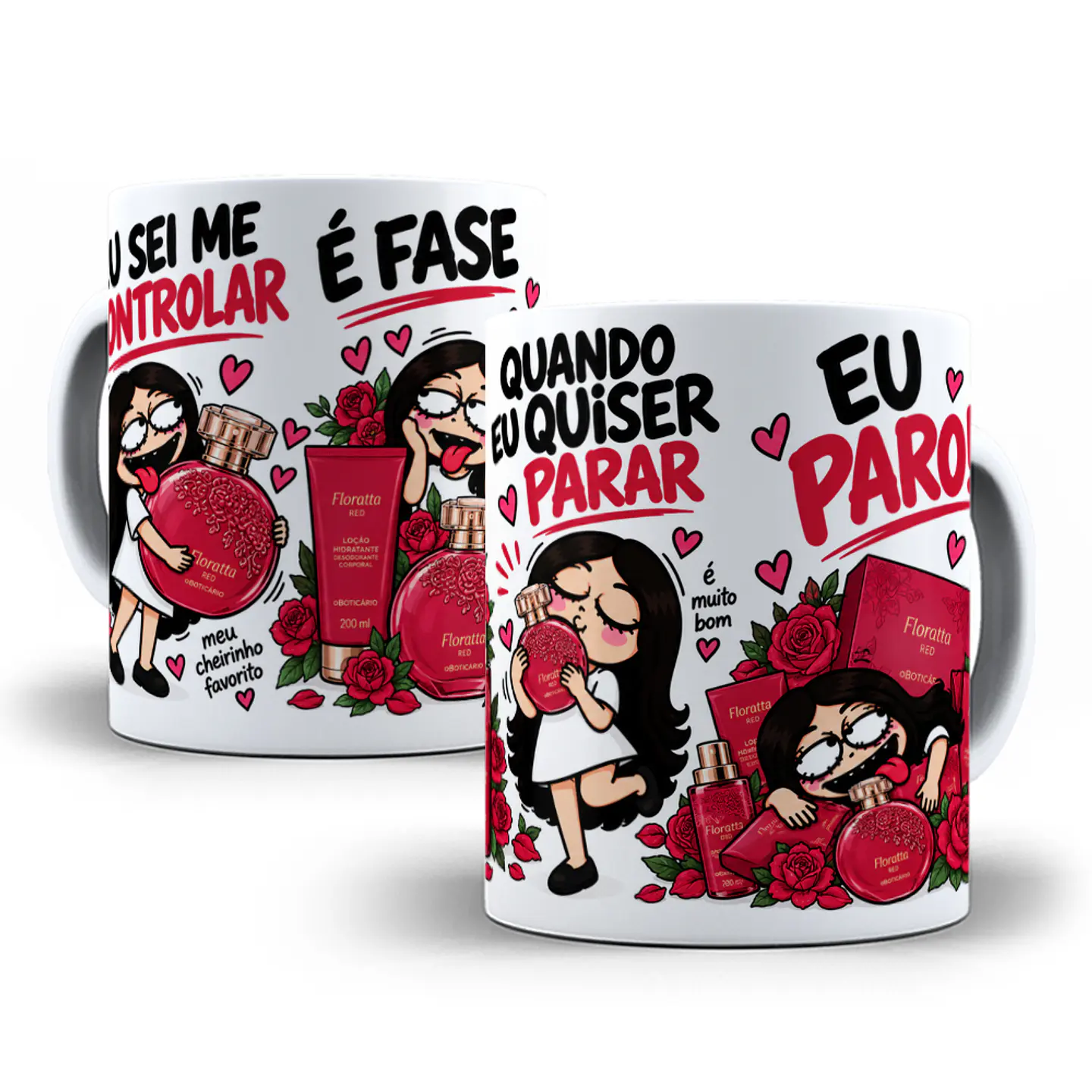 6 Artes para Caneca Quando eu quiser eu paro perfumes Arquivo em Jpg 5