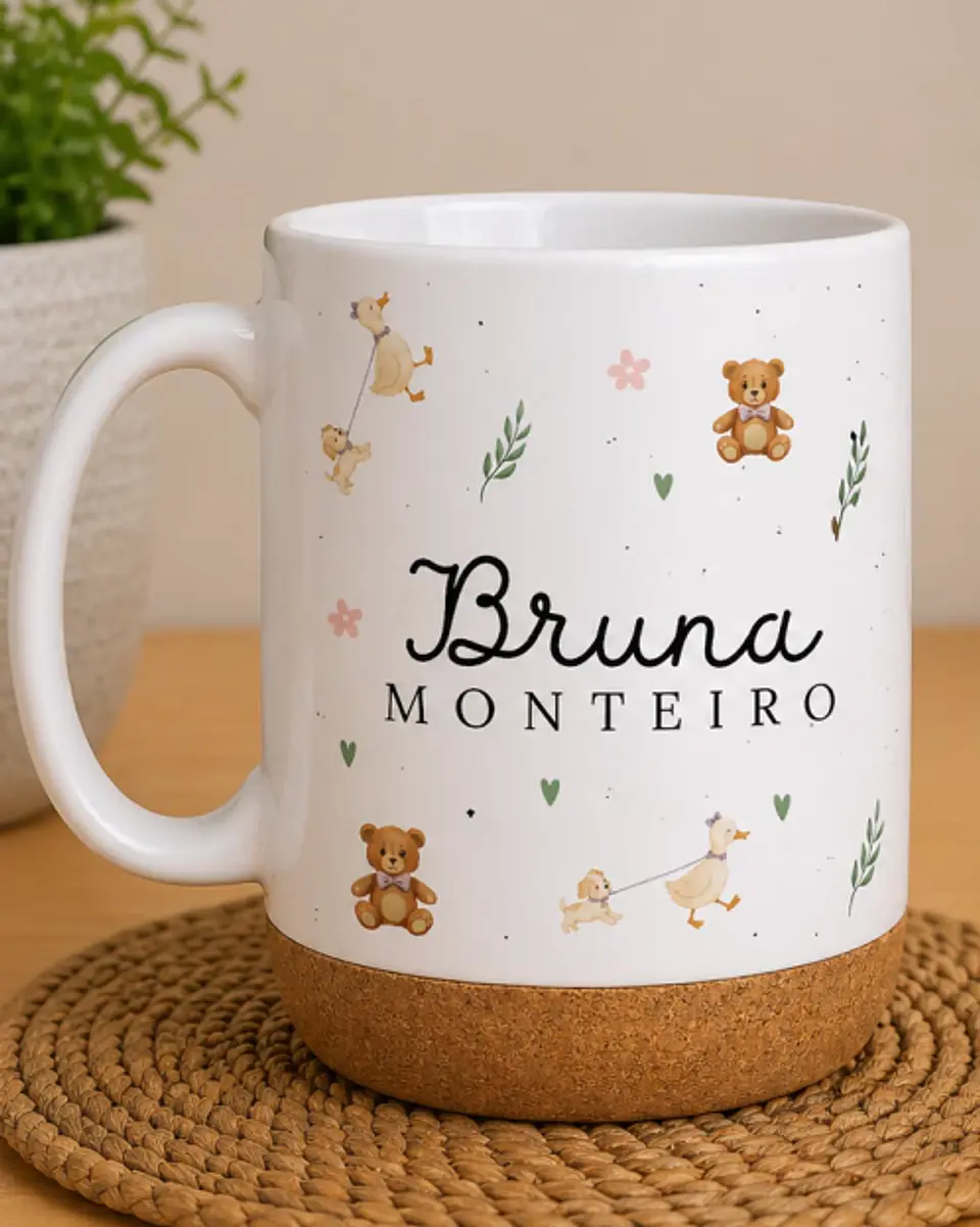 6 Artes para Caneca Animais Aquarelado Arquivo em Jpg 7
