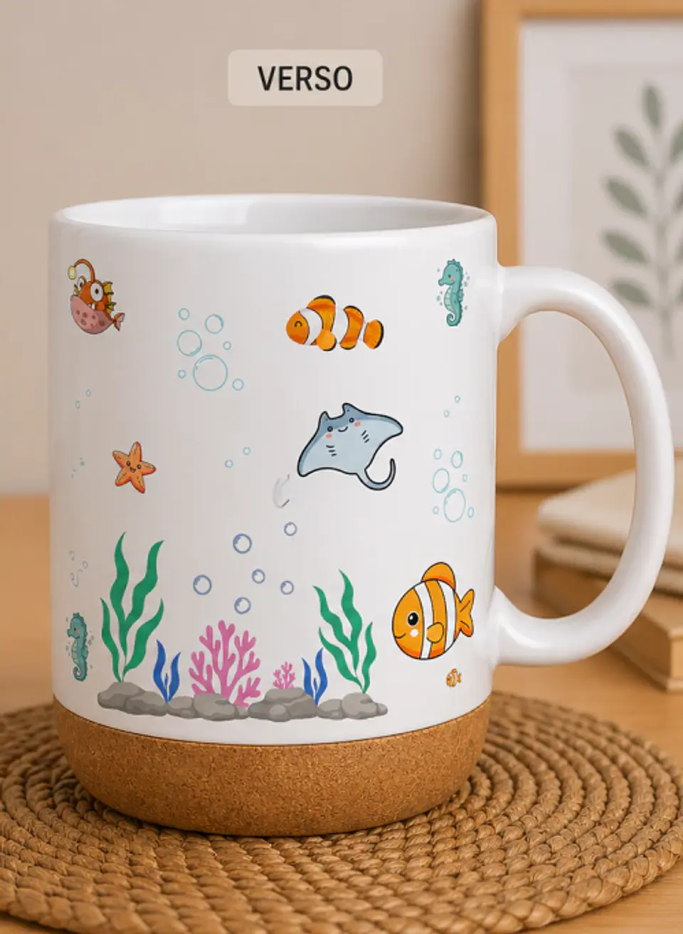 6 Artes para Caneca Animais Aquarelado Arquivo em Jpg 10