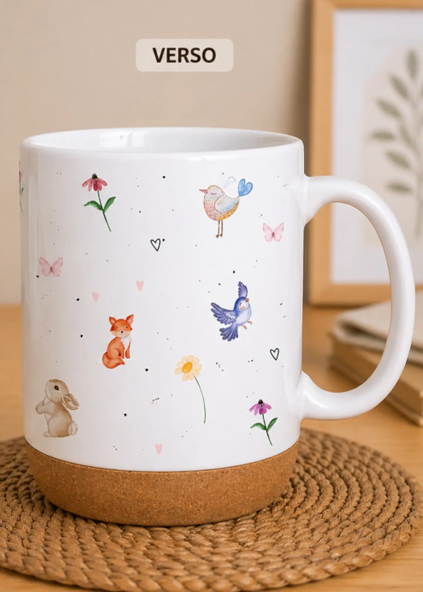 6 Artes para Caneca Animais Aquarelado Arquivo em Jpg 4