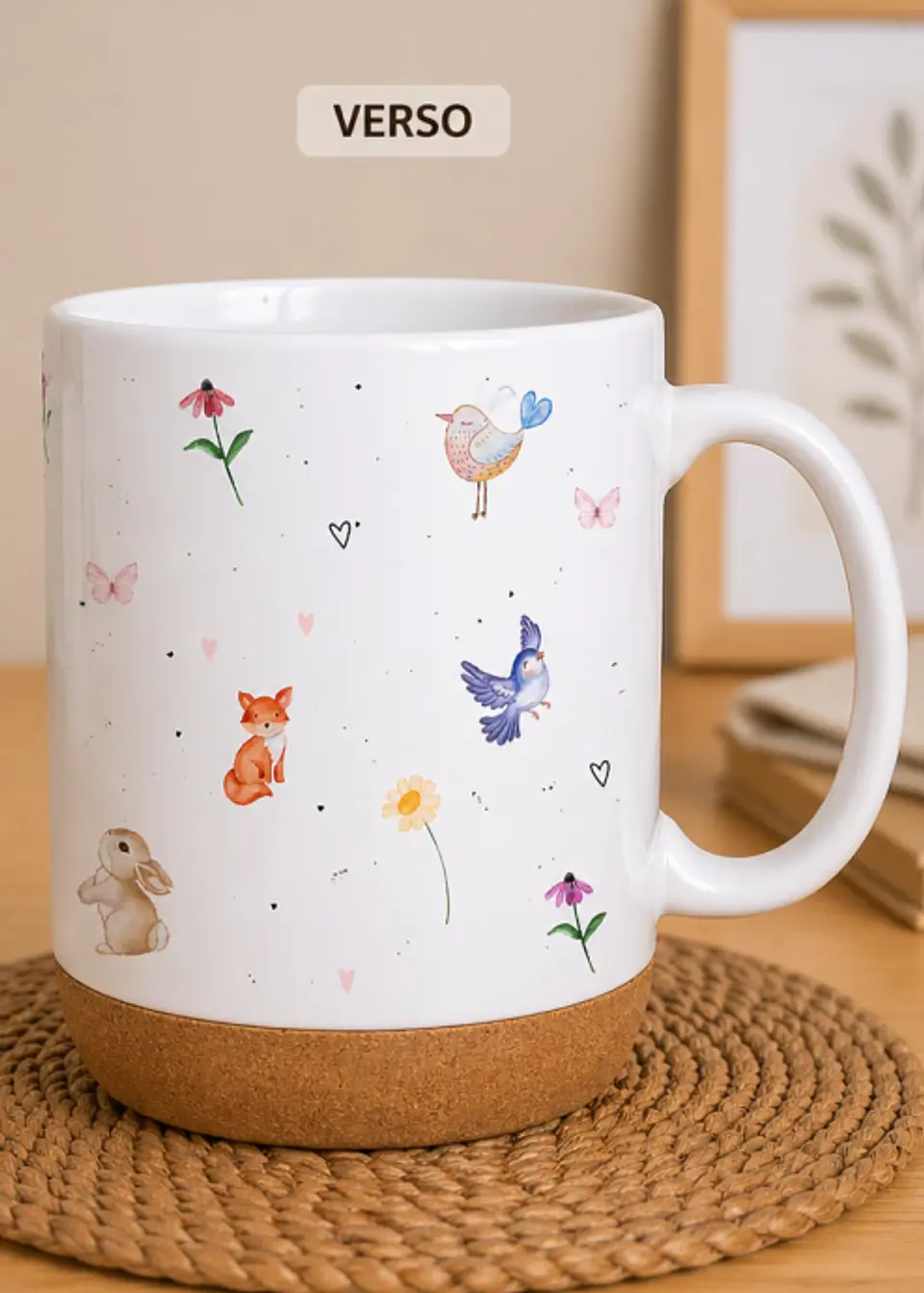6 Artes para Caneca Animais Aquarelado Arquivo em Jpg 4