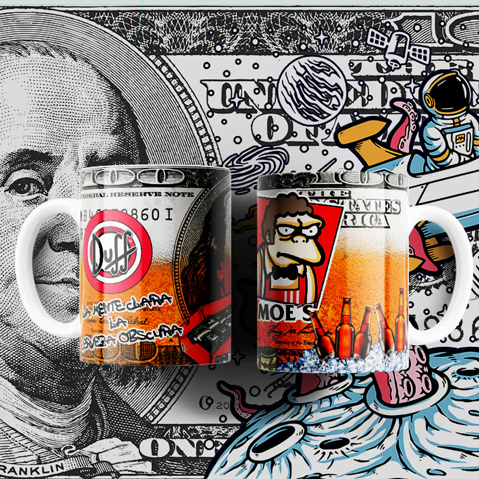 10 Artes para Caneca personagens geeck Arquivo em Jpg  5