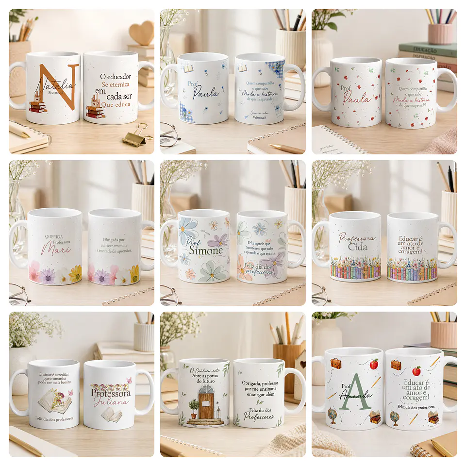 45 Artes para Caneca e Azulejo Arquivo editável em Canva 5