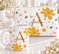 Artes para Caneca Alfabeto Coleção Flores do Amanha em Canva - Thumbnail 1