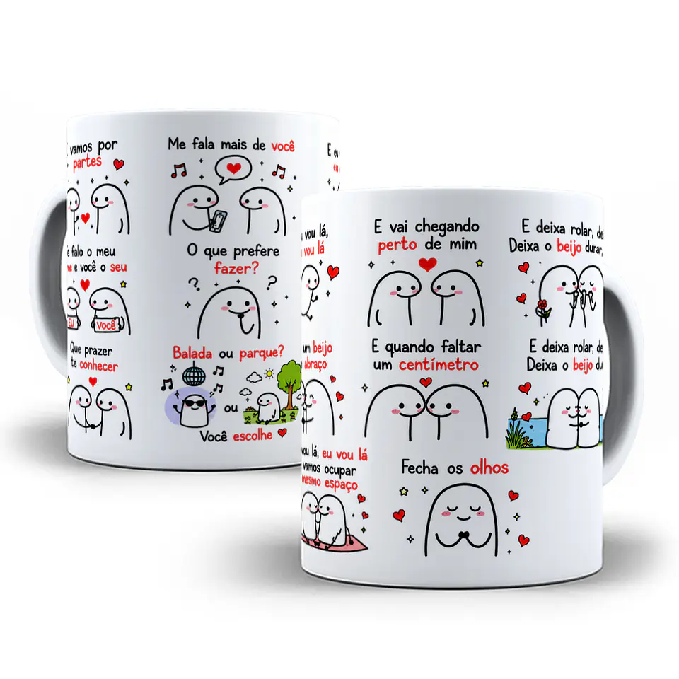 Artes para Caneca Flork E vamos por parte falo meu nome você o seu e eu vou lá vou lá - Musica Toque dez em Png  1