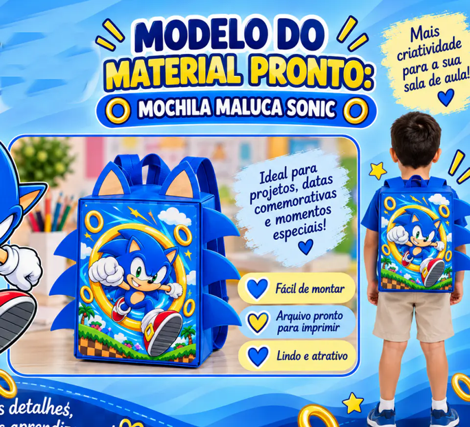 170 Arquivos para Escola Cabelo e Mochila Maluca - Com atualizações Futuras Arquivos em Pdf  5
