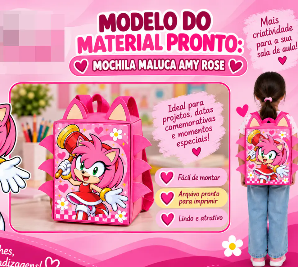 170 Arquivos para Escola Cabelo e Mochila Maluca - Com atualizações Futuras Arquivos em Pdf  10