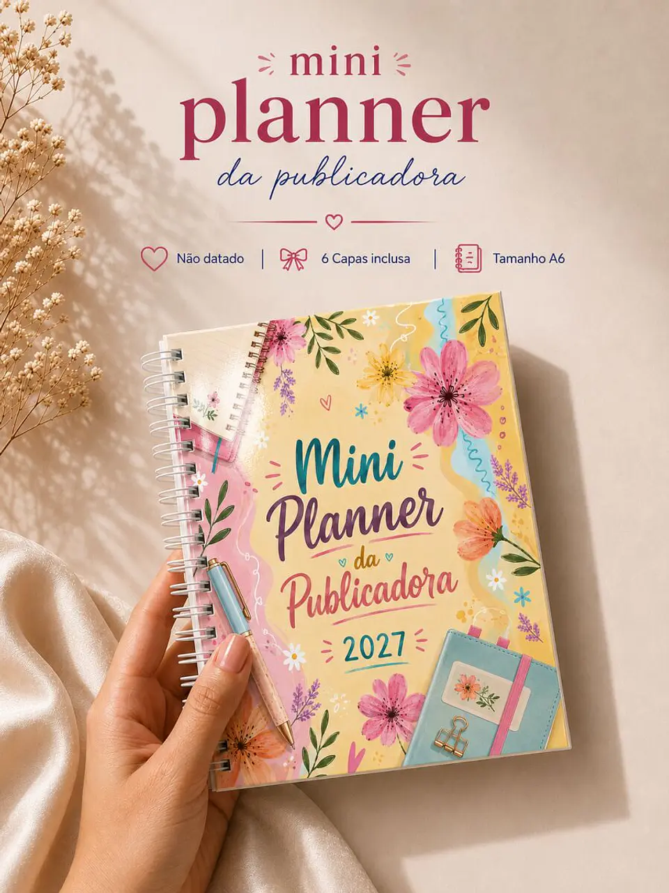 Mega Pack Planner 2027 + Agendas Profissionais | 80 Profissões + A5, Master e Slim 8