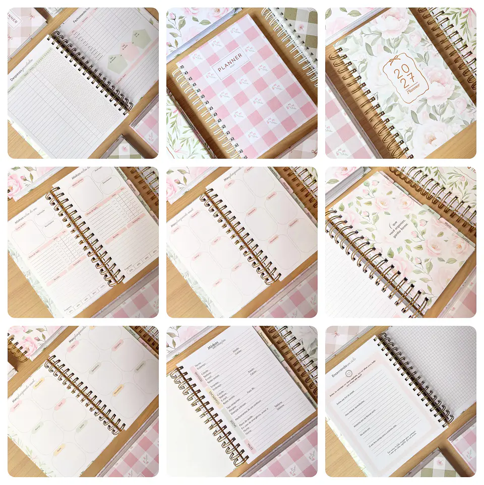 Mega Pack Planner 2027 + Agendas Profissionais | 80 Profissões + A5, Master e Slim 10