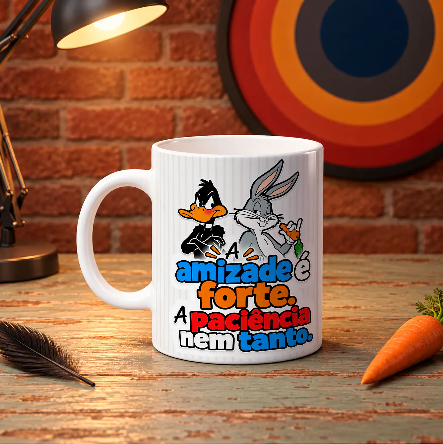 5 Artes para Caneca Patolino & Pernalonga - Dupla Sem Filtro Arquivo em Jpg  4