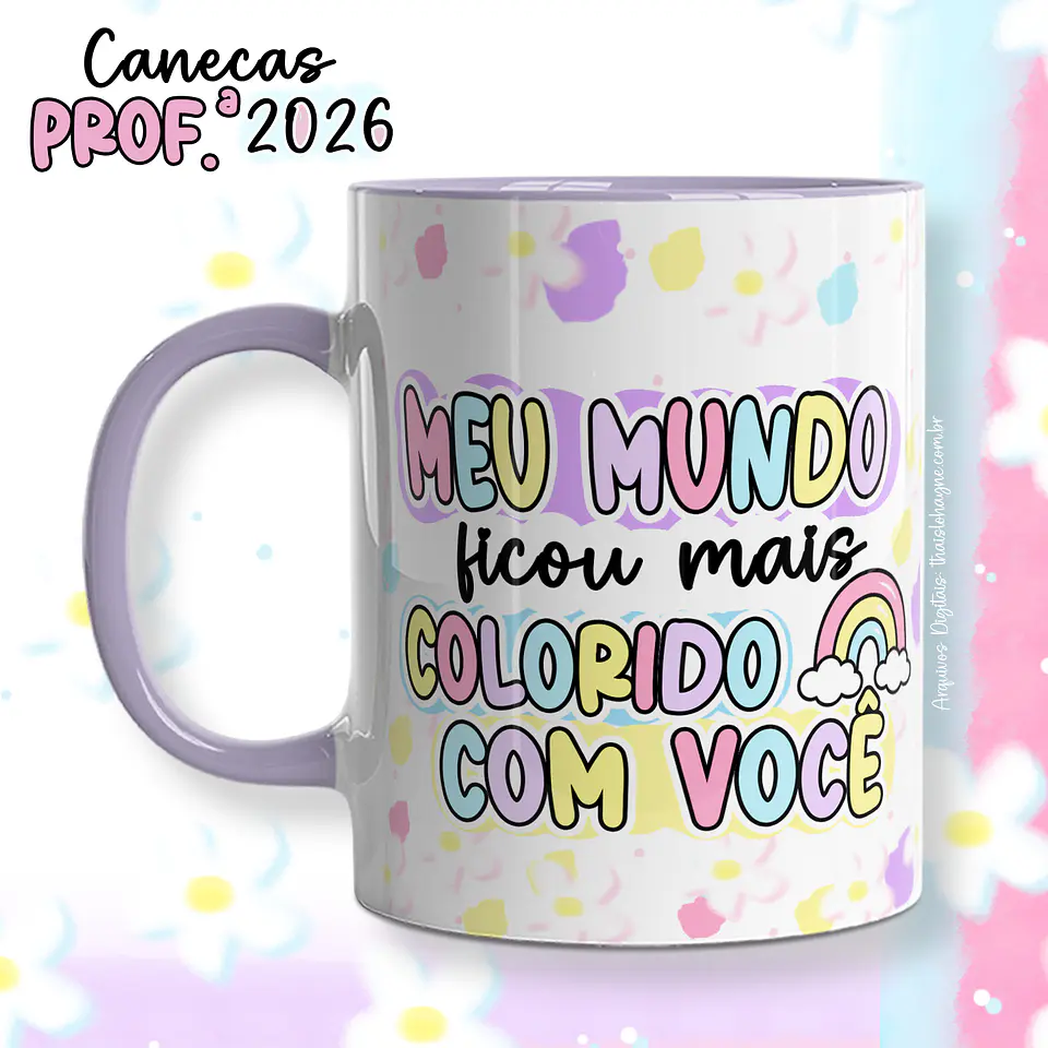 6 Artes para Caneca Corujinhas Dia dos professores Arquivo em Png 1