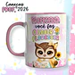 6 Artes para Caneca Corujinhas Dia dos professores Arquivo em Png - Thumbnail 5