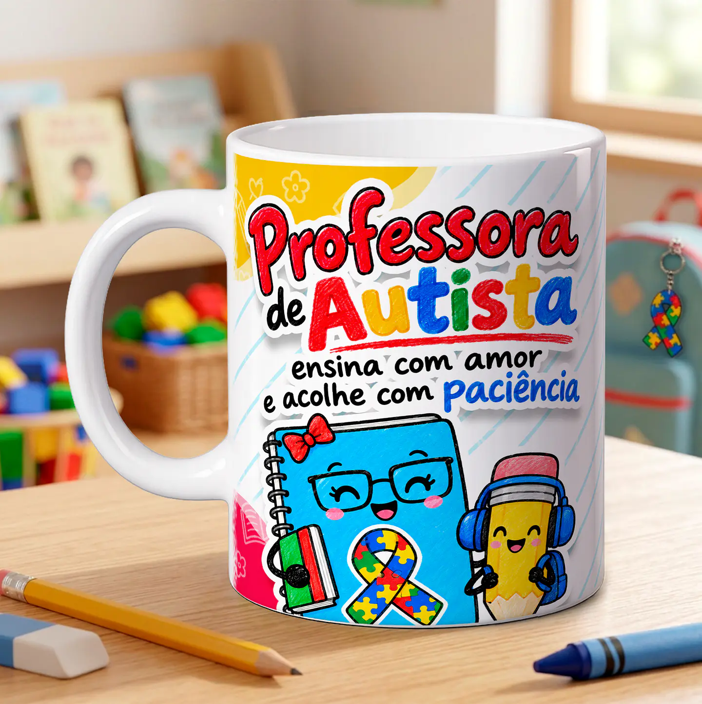 10 Artes para Caneca Autismo Meu Jeito de Aprender Arquivo em Jpg 5